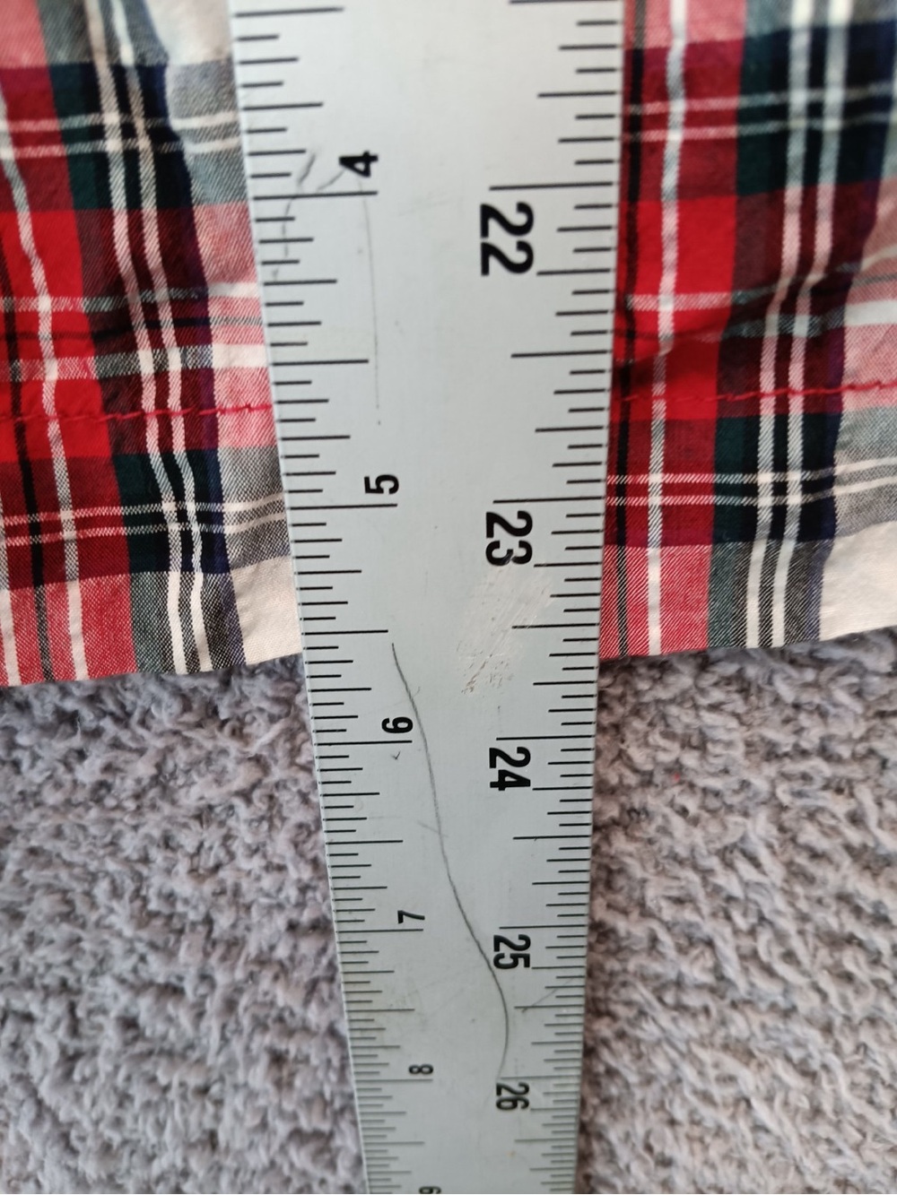 Old Navy Red White V-Neck Long Sleeve Cottage Core - Picture 5 of 6